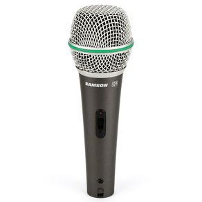 Microfone Dinâmico Samson Q4 Supercardióide Chave on/Off -| C025082